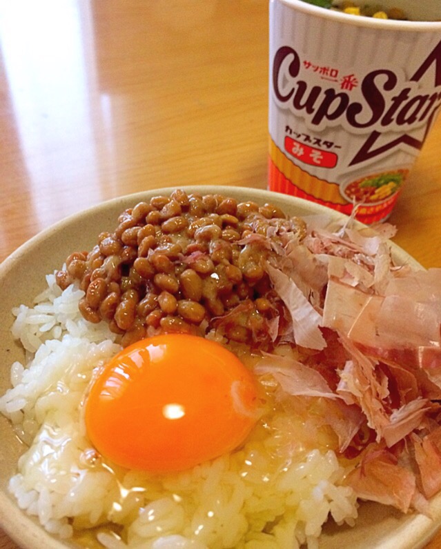 NTKG 納豆卵かけご飯 カップスター味噌/ガク魁‼︎男飯 | Snapdish